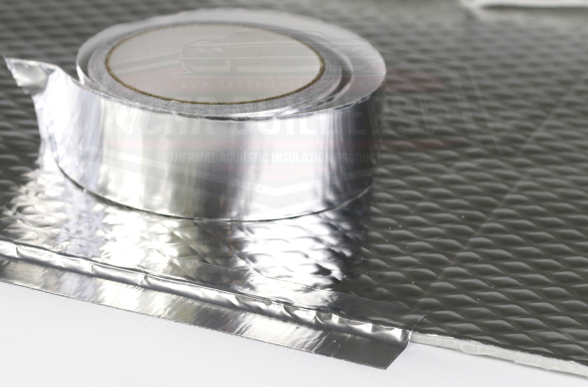 Peel and stick heat shield suitable for trucks, cars, bikes, boats and